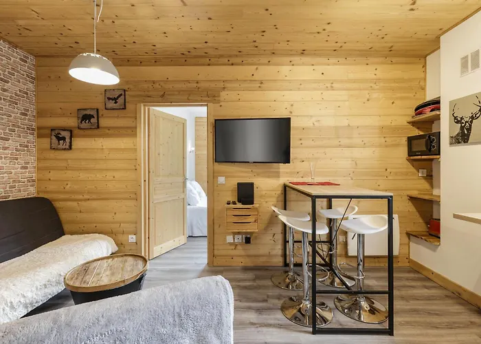 Appartement Epicea - Cosy 1ch 35m2 Centre Parking Calme Wifi Chamonix